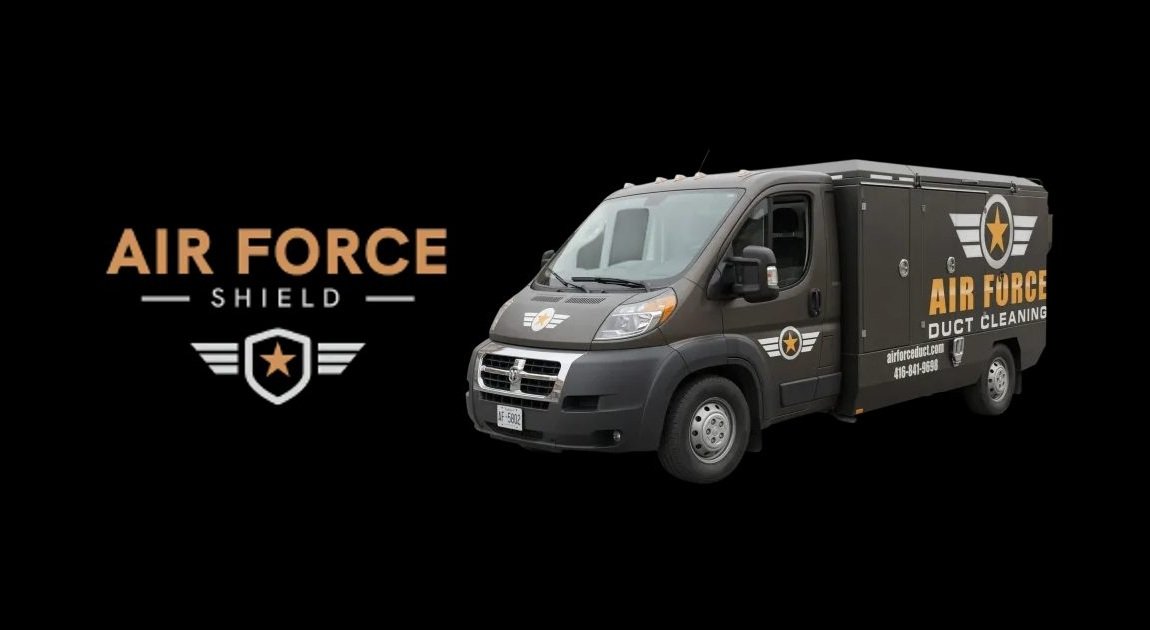 Professional air duct and dryer vent cleaning services by Air Force Shield in Toronto